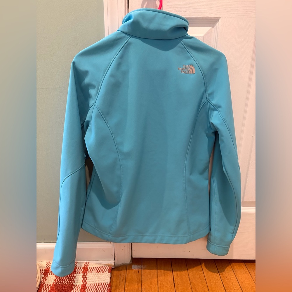 North Face Softshell Zip Up Jacket Coat - image 2